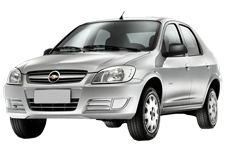 BUDGET Car hire Ushuaia - Malvinas Argentinas - Airport Compact car - Chevrolet Prisma