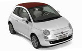 EUROPCAR Car hire Korinthos Convertible car - Fiat 500 Convertible