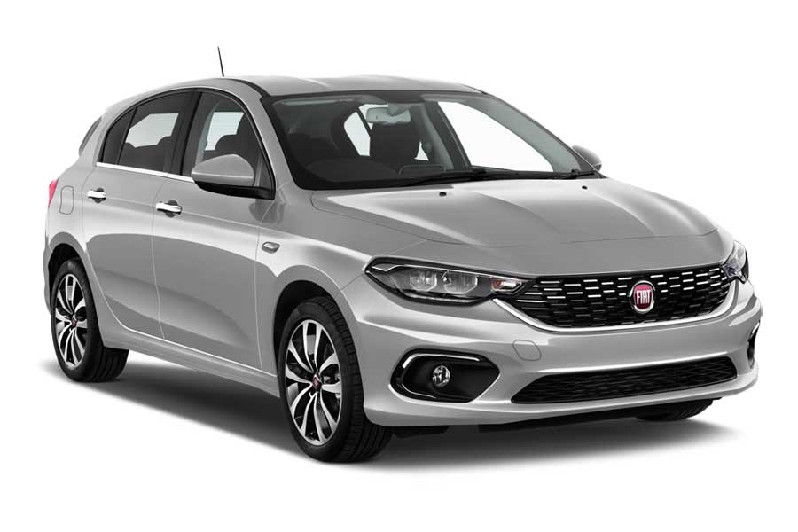 EUROPCAR Car hire Swansea Compact car - Fiat Tipo