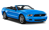 FOX Car hire Salt Lake City - Airport Convertible car - Ford Mustang Convertible