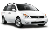 LOTTE RENT A CAR Car hire Yeosu Airport Van car - Kia Carnival