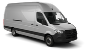 GREEN MOTION Car hire Liverpool - Train Station - Lime Street Station Van car - Mercedes Sprinter Cargo Van