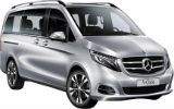 EUROPCAR Car hire Lugano Railway Station Van car - Mercedes V Class