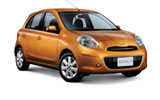 AERCAR Car hire Larnaca - Airport Economy car - Nissan March