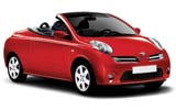 AUTOS HOLIDAYS Car hire Crete - Airport - Chania Convertible car - Nissan Micra Convertible