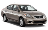 BUDGET Car hire Cancun - Airport International Standard car - Nissan Tiida Sedan