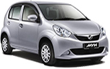MERGE CAR RENTAL Car hire Subang - Airport - Sultan Abdul Aziz Shah Economy car - Perodua Myvi