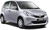 EPTA Car hire Miri - Airport Economy car - Perodua Myvi