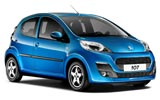 ACTIVE Car hire Malta - Airport Economy car - Peugeot 107