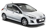 SIXT Car hire Bristol Compact car - Peugeot 308