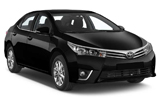 THAI Car hire Chiang Mai - Airport Standard car - Toyota Altis