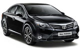 BUDGET Car hire Dublin - Airport Standard car - Toyota Avensis