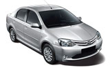 FIT Car hire Salta Standard car - Toyota Etios