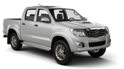 EUROPCAR Car hire Hamad International Airport Van car - Toyota Hilux Double