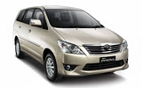 EUROPCAR Car hire Manila Ninoy Aquino Intl Airport Terminal 1 Van car - Toyota Innova