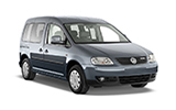 DOLLAR Car hire Geneva - Airport Switzerland Van car - Volkswagen Caddy