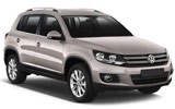 SIXT Car hire Paphos City Suv car - Volkswagen Tiguan